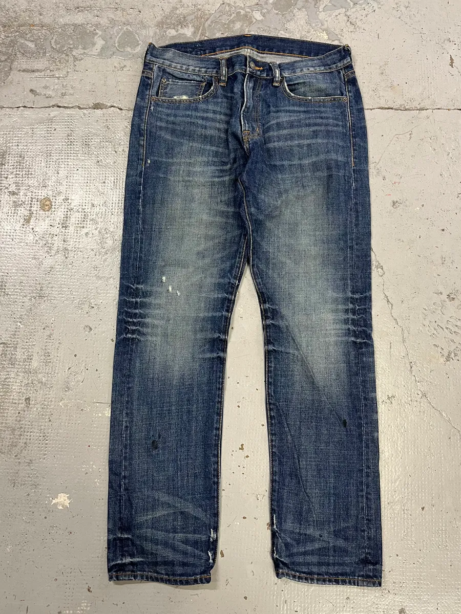 2010s Denim & Supply Ralph Lauren Navy Denim Washed Jeans - Image 6