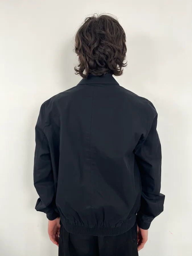 2010s Dior Black Contemporary Bomber Jacket by Kris Van Assche - Image 3