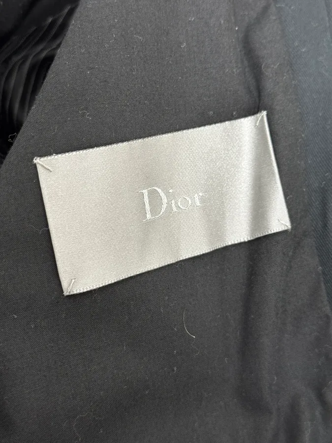 2010s Dior Black Hooded Jacket by Kris Van Assche - Image 12