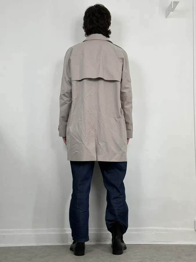 2010s Dior Grey Classy Trench Coat - Image 3