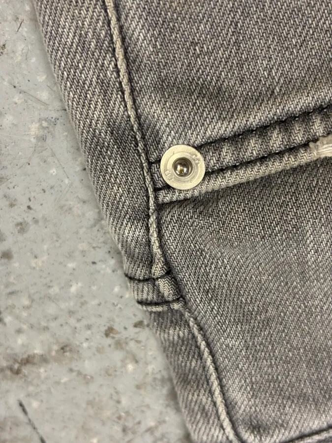 2010s Dior Grey Denim Slim Jeans by Kris Van Assche - Image 10