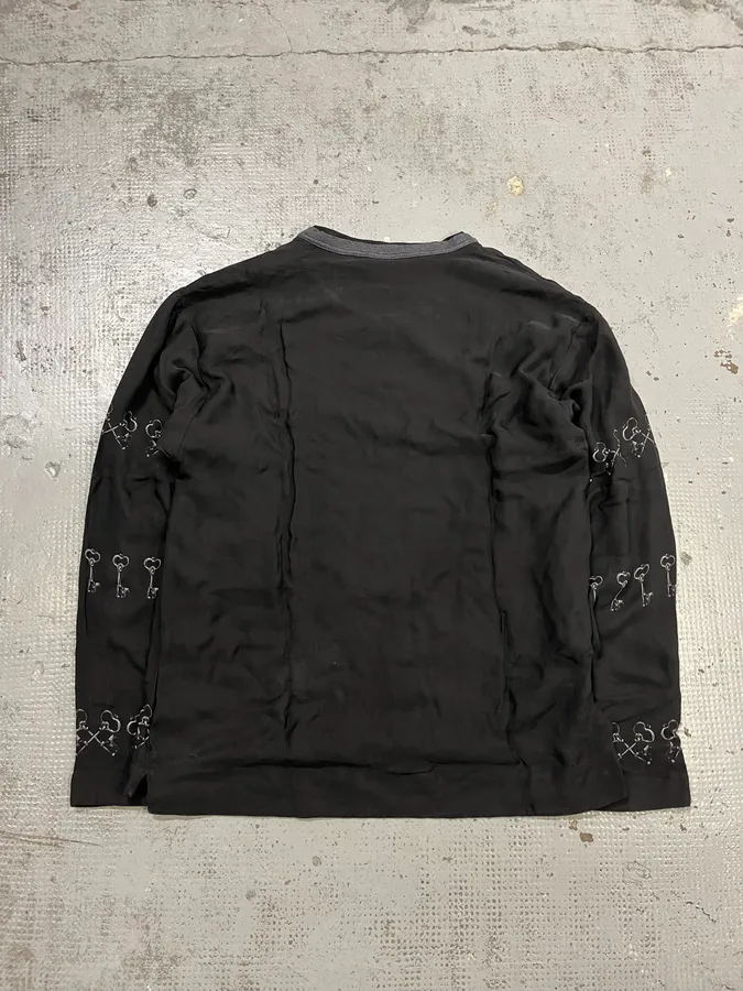 2010s Dolce & Gabbana Gothic Cathedral Layered Black Sweater - Image 7