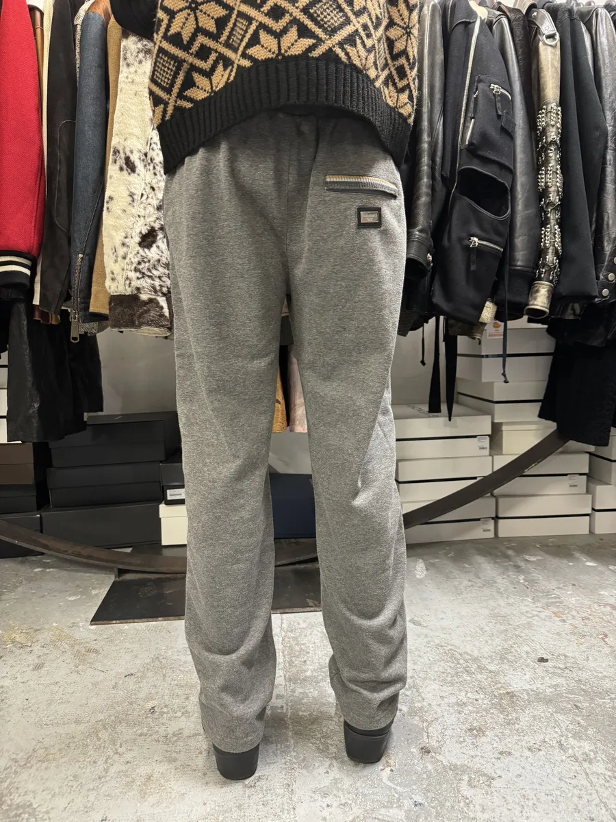 2010s Dolce & Gabbana Grey Joggers Pants - Image 3