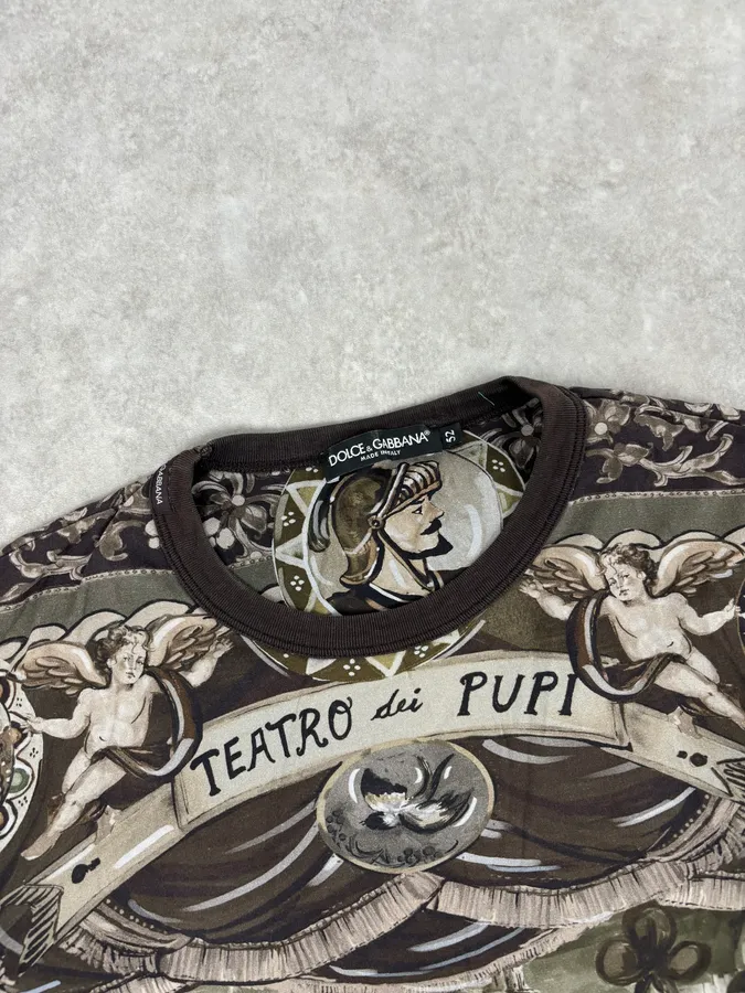 2010s Dolce & Gabbana Teatro Della Puppets T-Shirt - Image 4