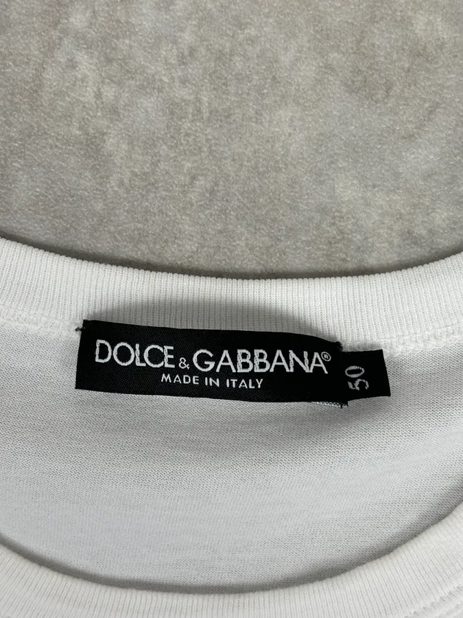 2010s Dolce & Gabbana White Angels In Heaven T-Shirt - Image 8