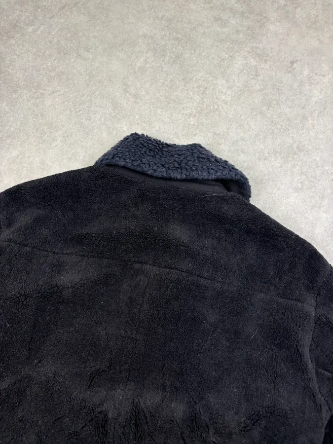 2010s Dries Van Noten Navy Cozy Asymmetrical Jacket - Image 6