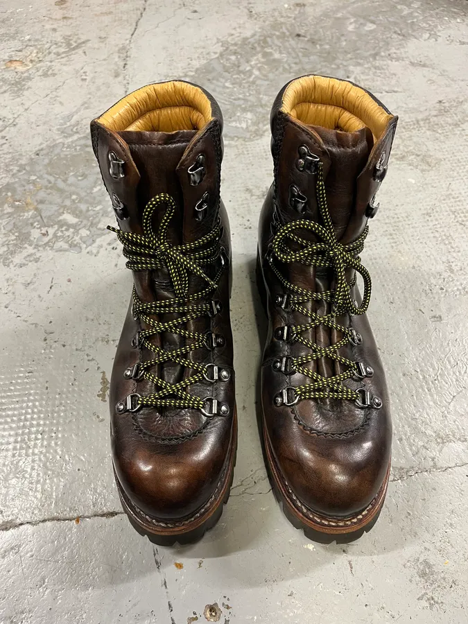 2010s Dsquared2 Brown Leather Mountain Daily Boots - Image 3