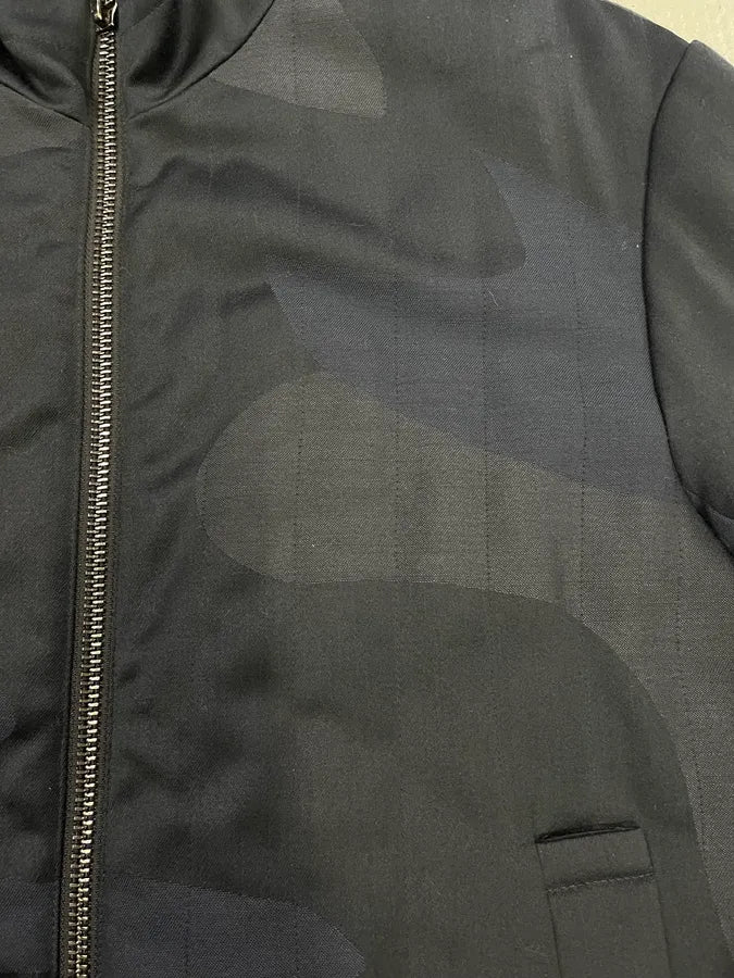2010s Emporio Armani Navy Camo Jacket - Image 6