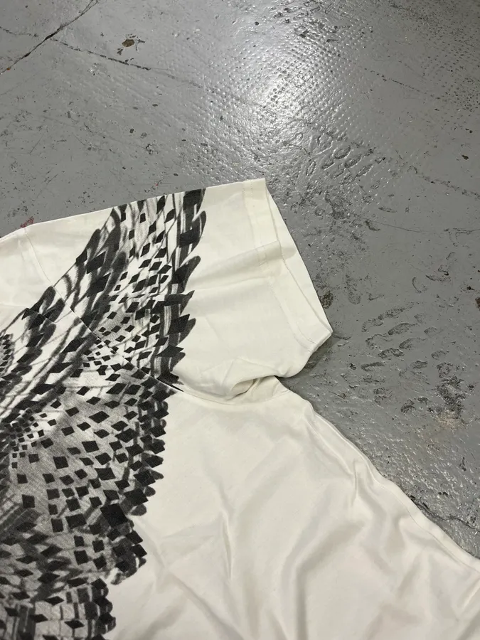 2010s Givenchy Majestic Bird White T-Shirt - Image 5