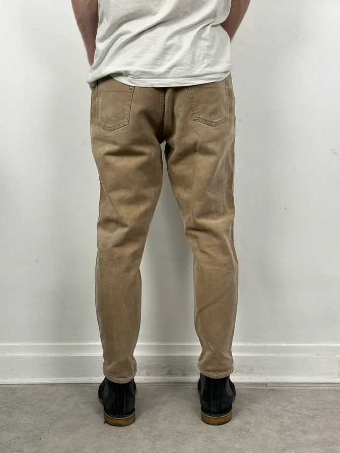 2010s Gucci Beige Skinny Pants - Image 3