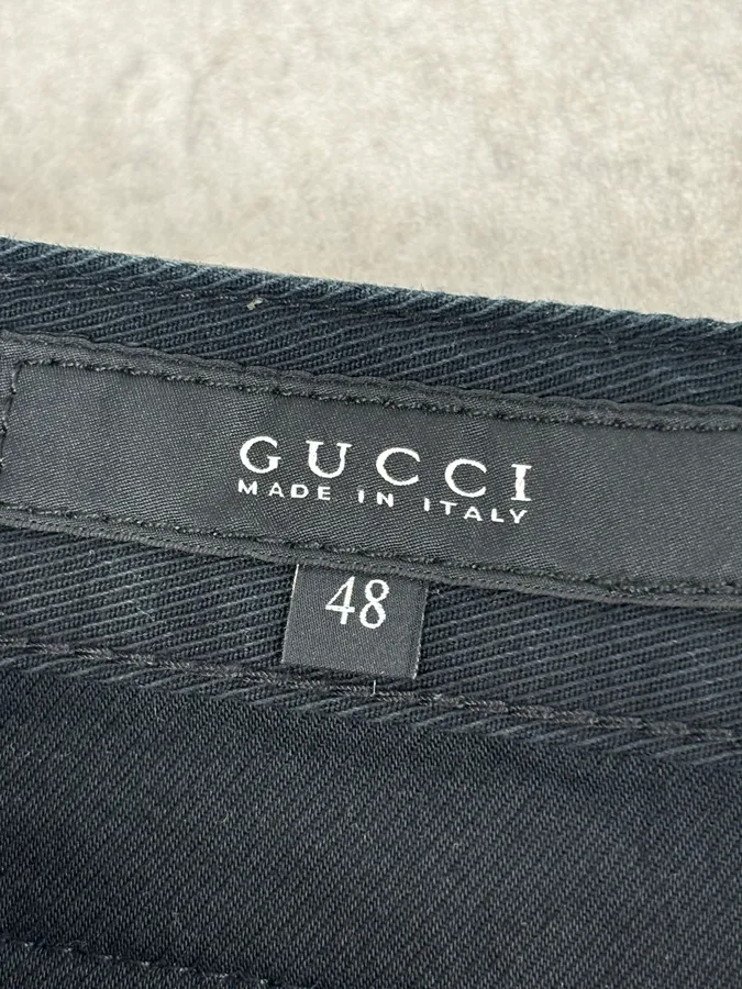 2010s Gucci Black Denim Jeans - Image 11