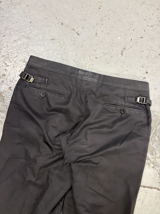 2010s Gucci Black Minimalist Pants - Image 7
