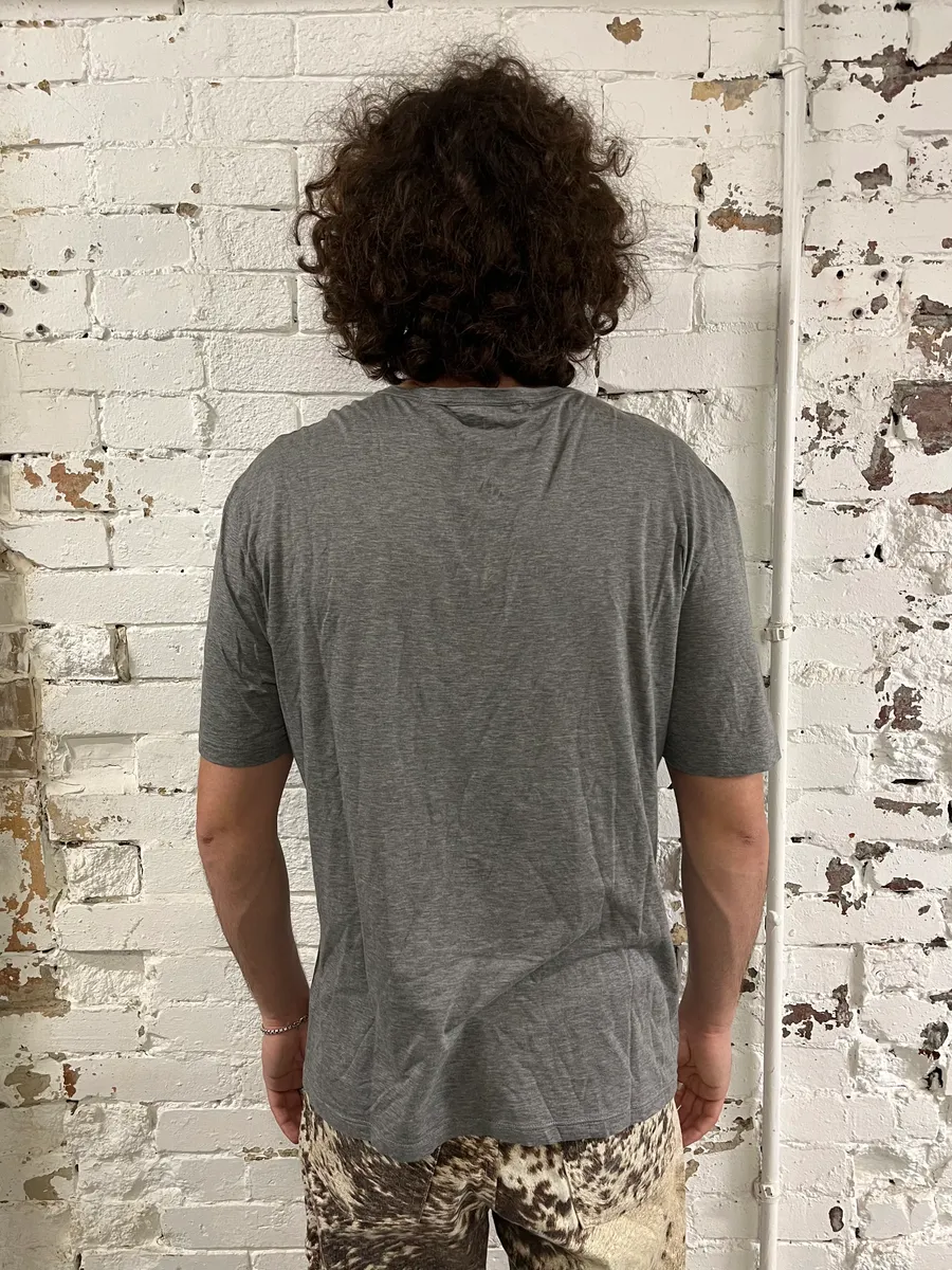 2010s Gucci Flowers Grey T-Shirt - Image 3