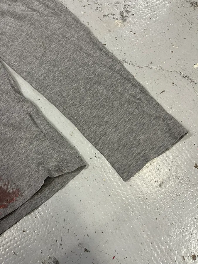 2010s John Galliano Grey Faith Cross Longsleeves - Image 5