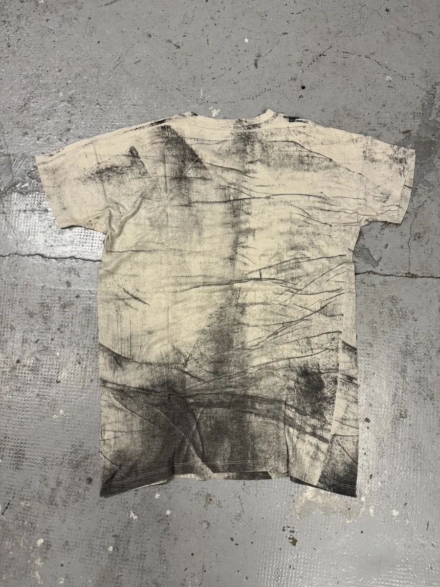 2010s Kris Van Assche Misericordia Eroded White T-Shirt - Image 2