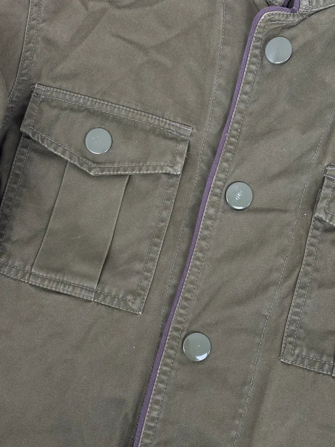2010s Marc Jacobs Olive Military Field Officer Jacket - Image 10
