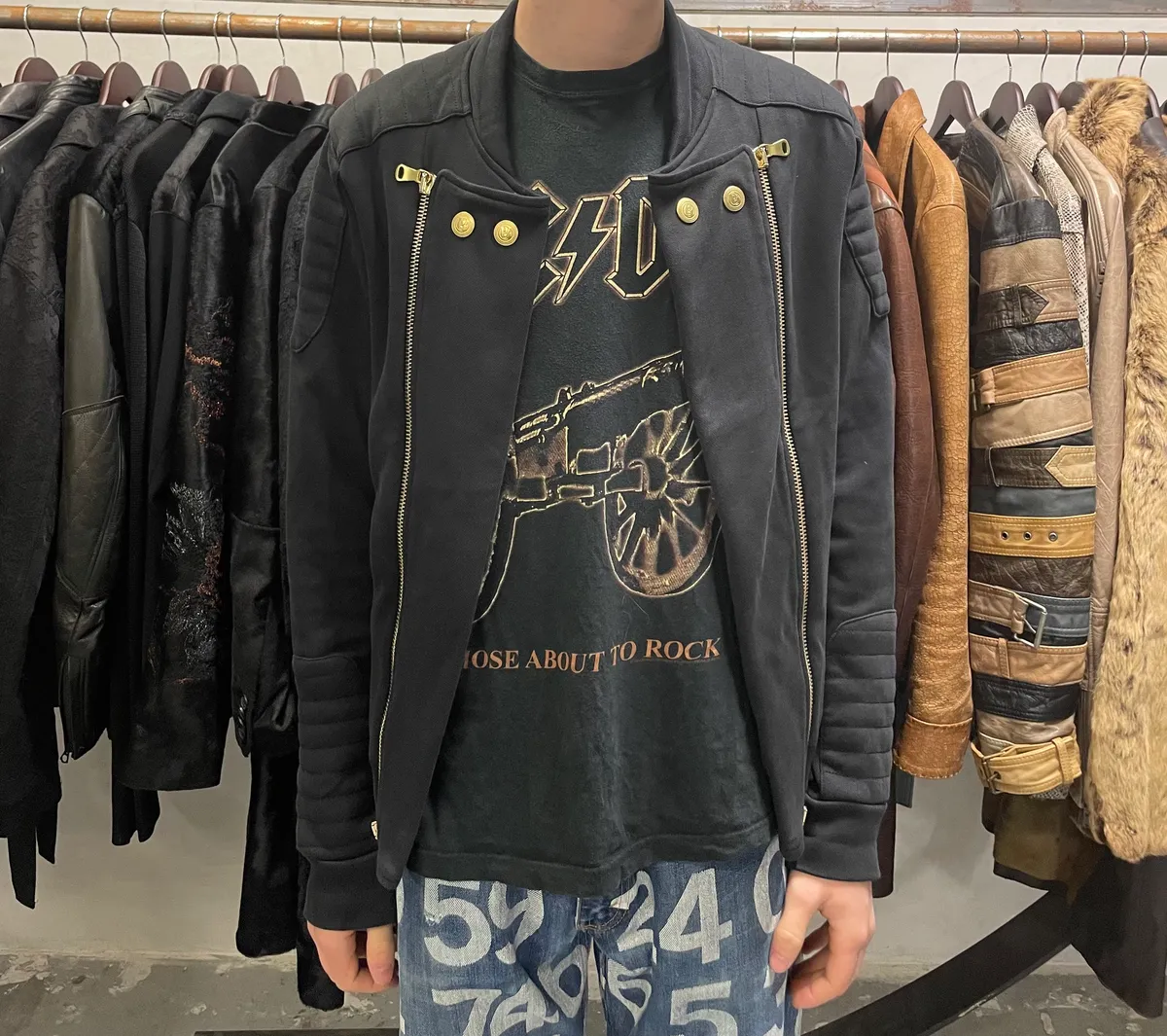 2010s Pierre Balmain Dark Horpist Multi Zips Sweater - Image 3