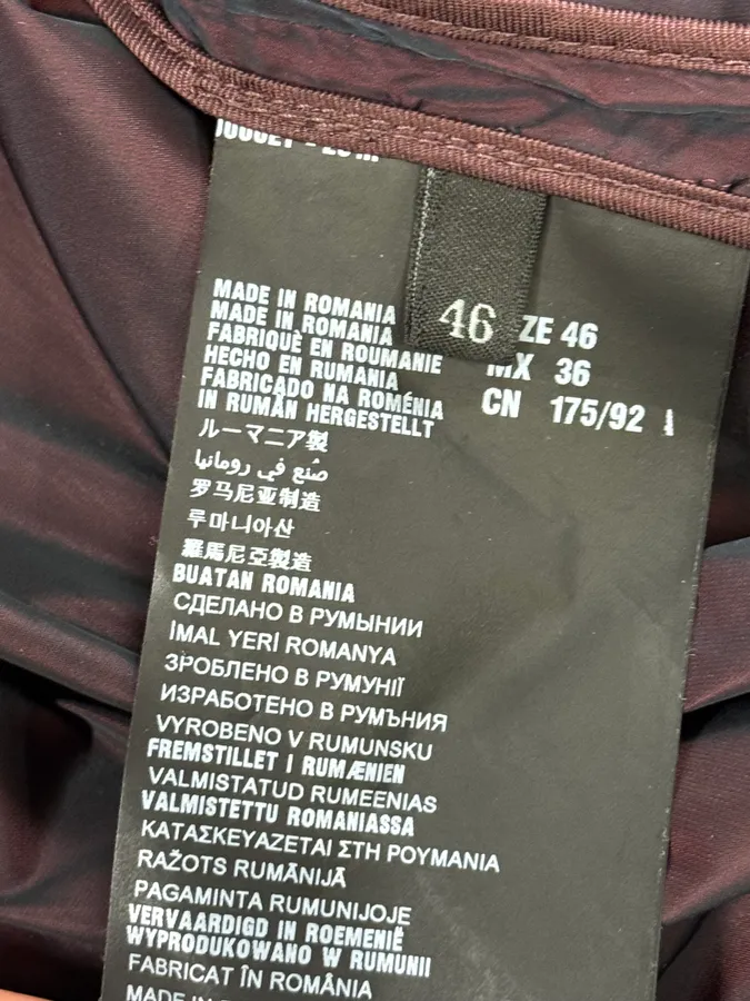 2010s Prada Bordeaux Nylon Bomber Jacket - Image 12