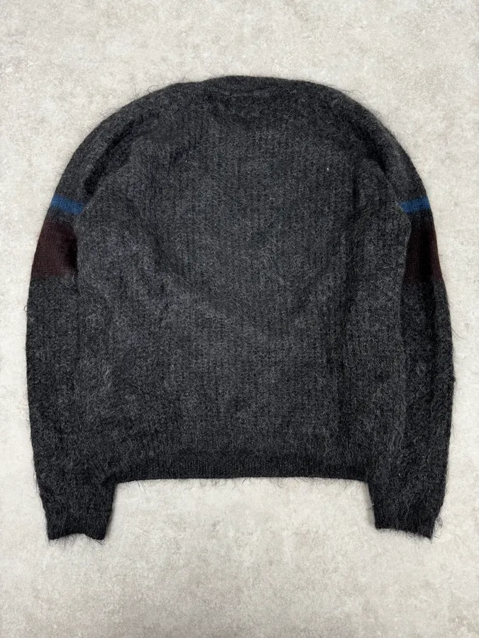 2010s Prada Grey Alpaca Cozy Sweater - Image 4
