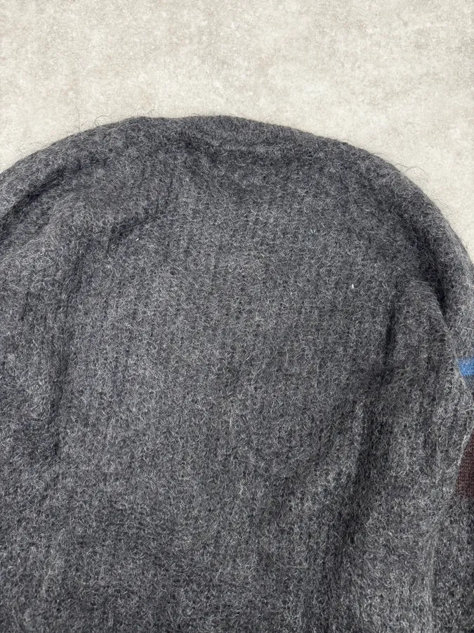 2010s Prada Grey Alpaca Cozy Sweater - Image 6