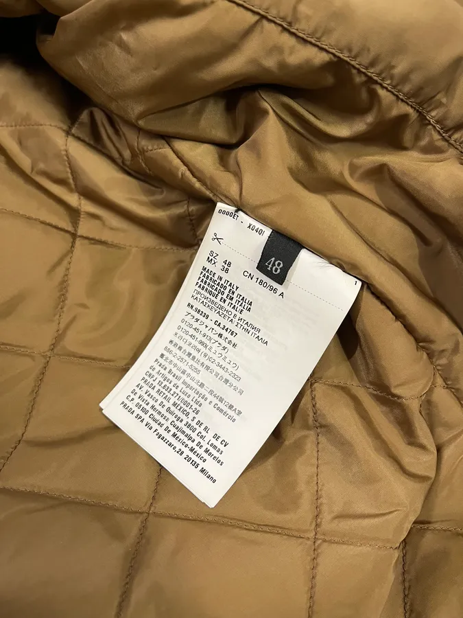 2010s Prada Wool Checkered Detachable Colar Jacket - Image 12