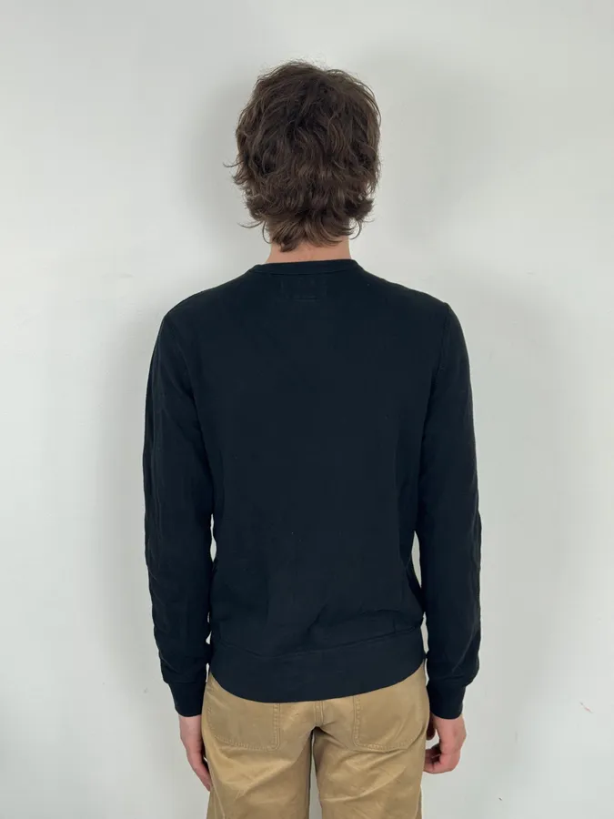 2010s Ralph Lauren Black Eagle USA Flag Sweater - Image 3