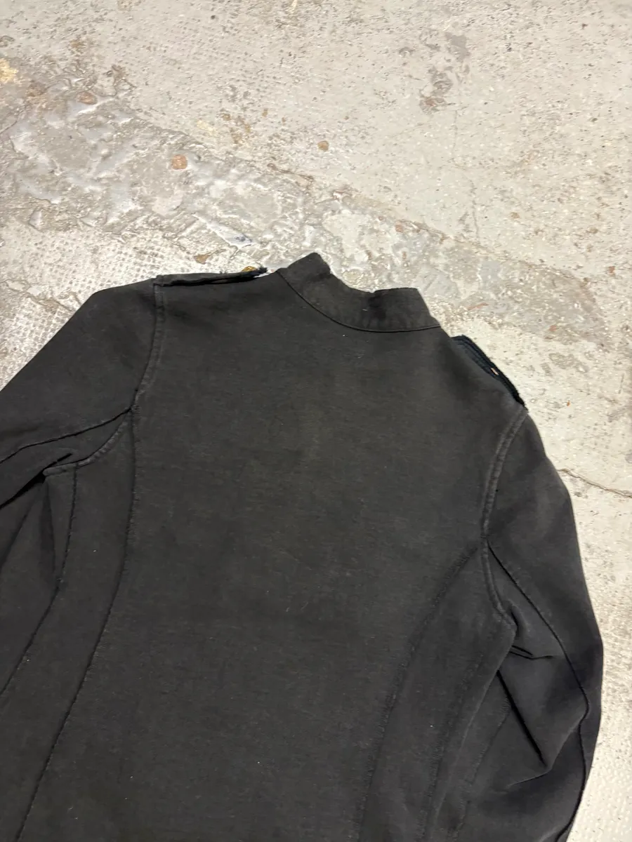 2010s Ralph Lauren Black Officer Buttoned Jacket - Image 6