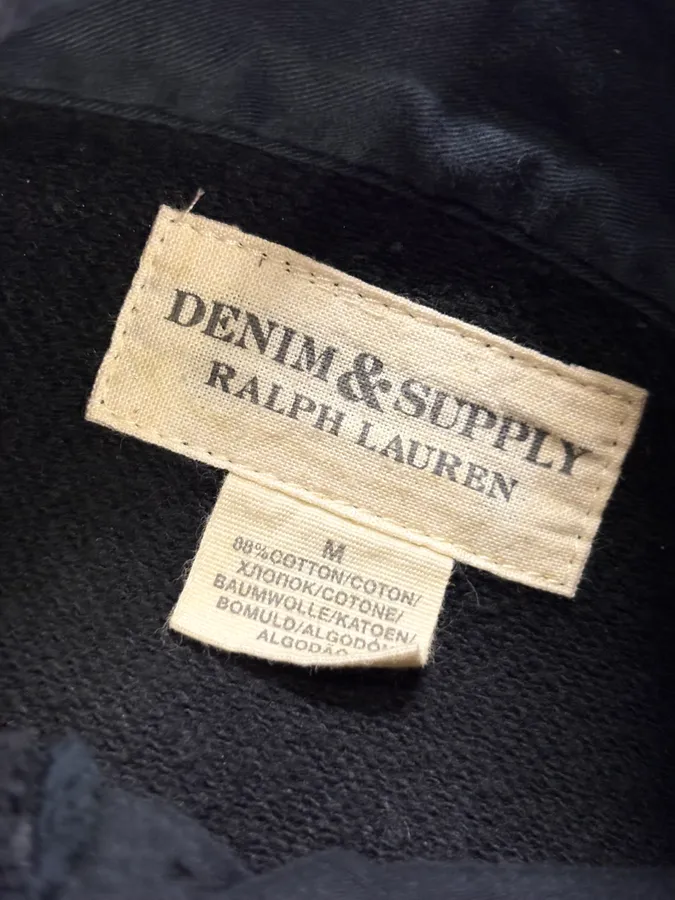 2010s Ralph Lauren Black Officer Buttoned Jacket - Image 9
