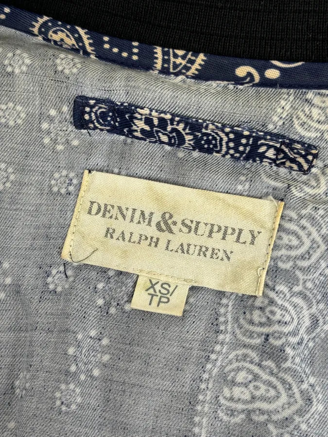 2010s Ralph Lauren Denim & Supply Bandana Patchwork Light Jacket - Image 10