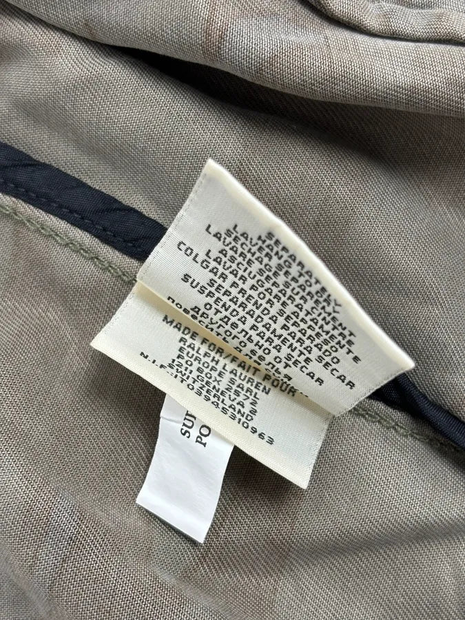 2010s Ralph Lauren Khaki Green Camo Light Jacket - Image 10