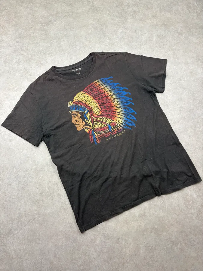 2010s Ralph Lauren Native American Chief T-Shirt - Image 4