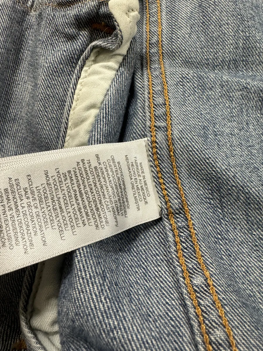 2010s Ralph Lauren USA Flag Blue Denim Jacket - Image 8