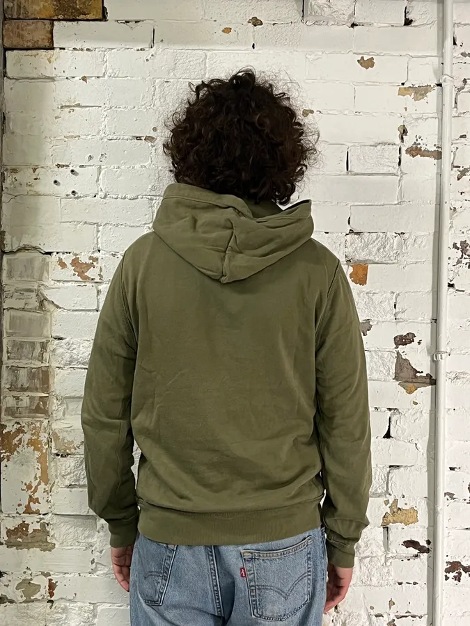 2010s Ralph Lauren USA Flag Green Relaxed Hoodie - Image 3