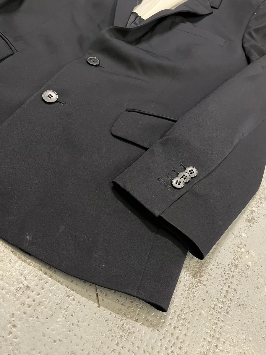 2012 Maison Margiela H&M Black Modern Blazer Jacket - Image 6