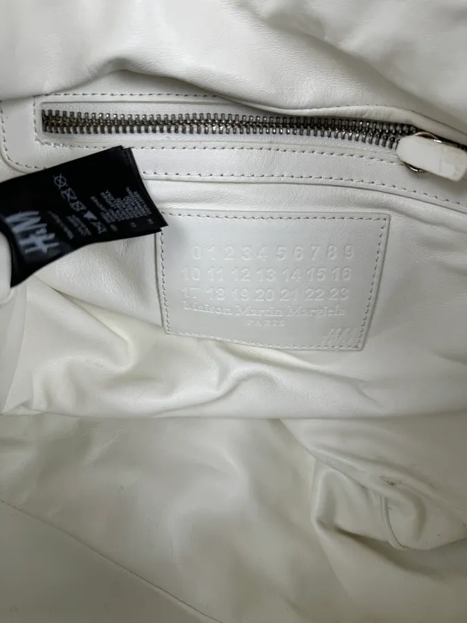 2012 Maison Margiela H&M Brown Shoulder Leather Bag - Image 8