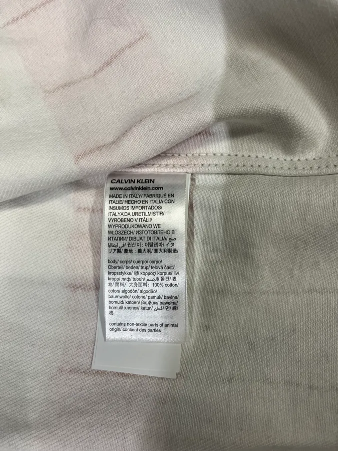 2018 Raf Simons for Calvin Klein USA Flag Est 1978 Shirt - Image 9