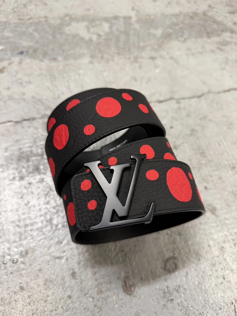 2023 Louis Vuitton x Yayoi Kusama LV Initiales Taubillon Reversible Belt - Image 5