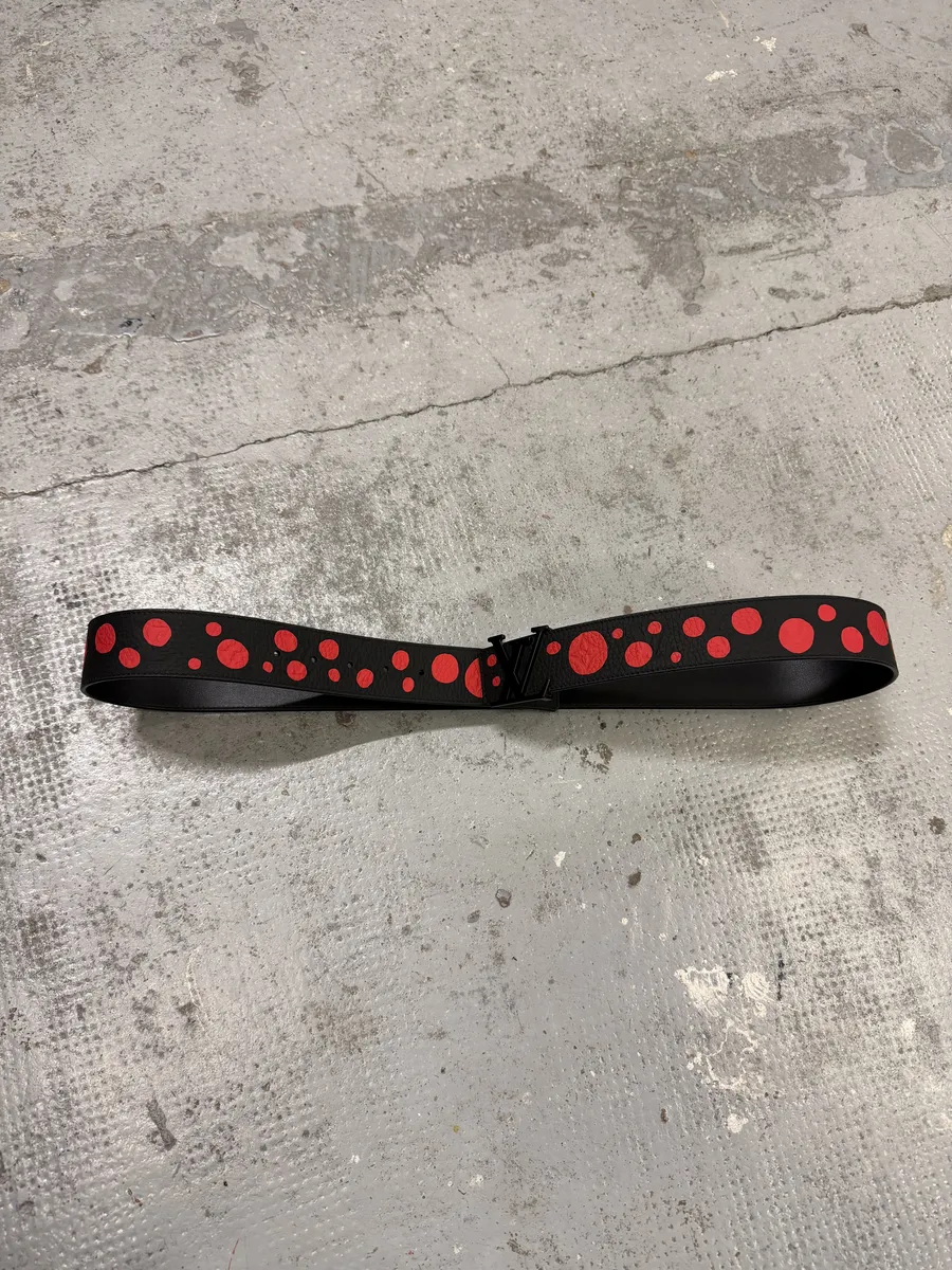 2023 Louis Vuitton x Yayoi Kusama LV Initiales Taubillon Reversible Belt - Image 7