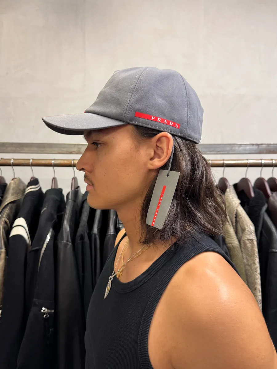2024 Prada Luna Rossa Grey Racing Challenge Cap - Image 2