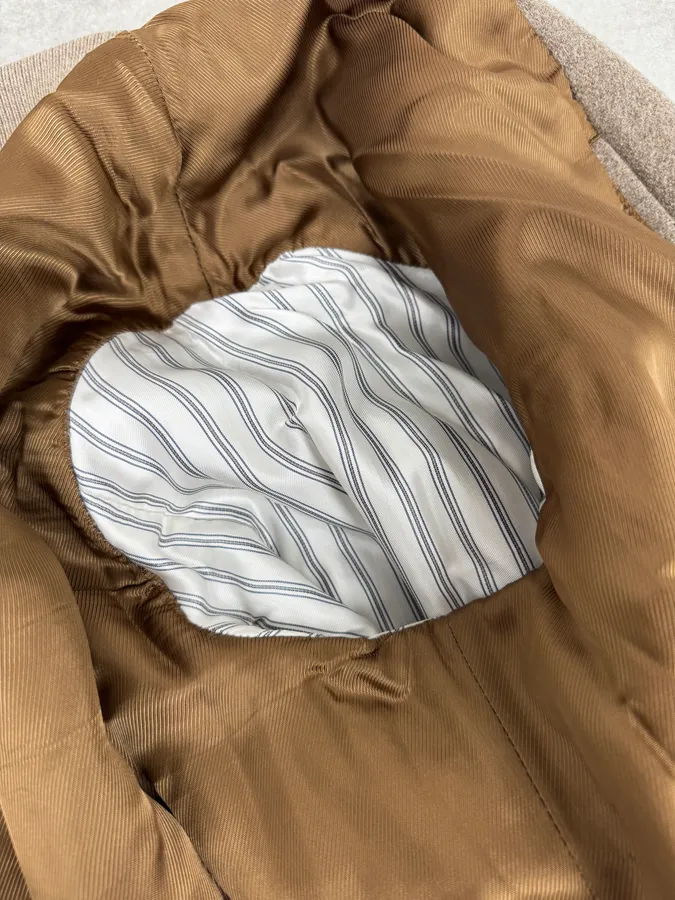 A.P.C. Beige Classy Wool Bomber Jacket - Image 10