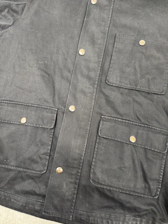 A.P.C. Black Minimalist Parka Jacket - Image 12