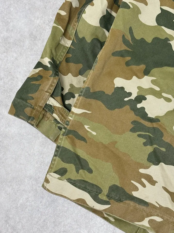 A.P.C. Khaki Camo Hooded Jacket Multi-Pocket Jacket - Image 9