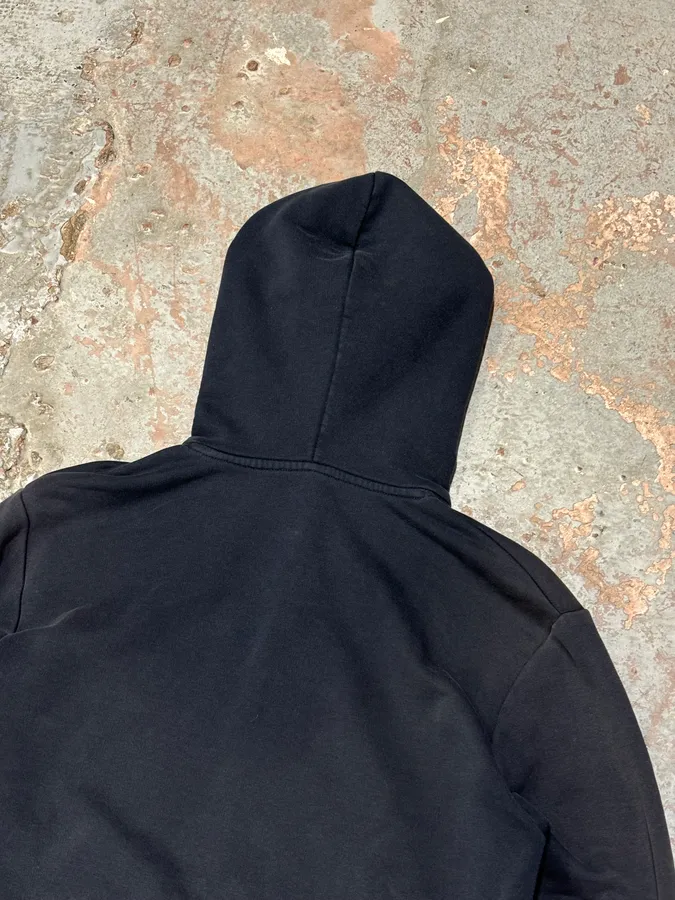 A.P.C. Navy Minimalist Zip-Up Hoodie - Image 6
