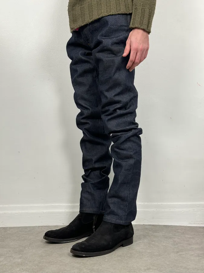 A.P.C. Petit Standard Navy Brut Denim Jeans - Image 3