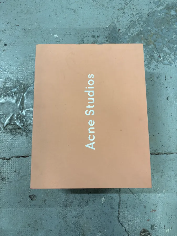 Acne Studios Beige Suede Leather Boots - Image 11