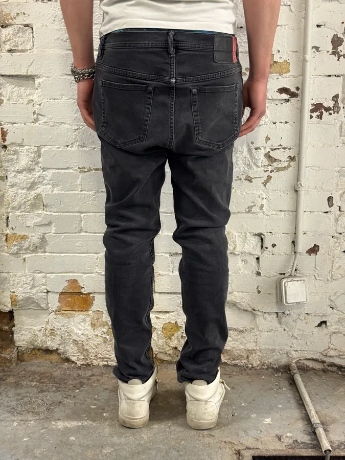 Acne Studios Black Slim Rock Denim Jeans - Image 4