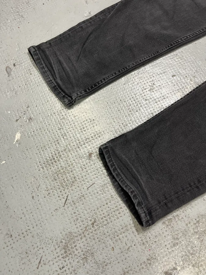 Acne Studios Black Slim Rock Denim Jeans - Image 7