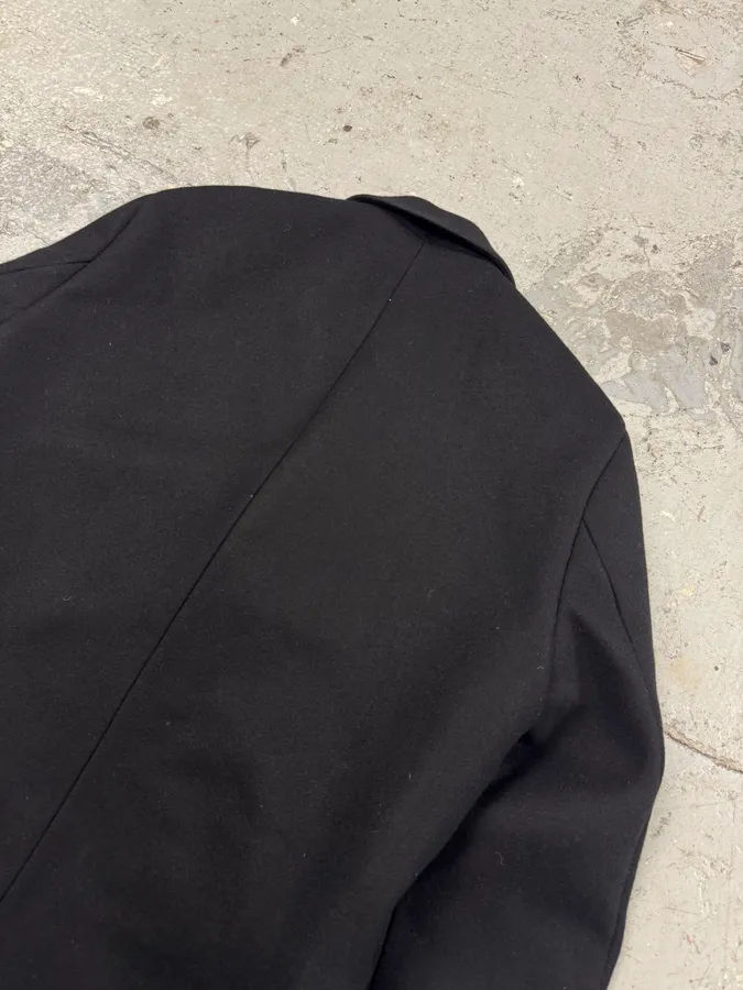 Acne Studios Black Wool Coat - Image 4
