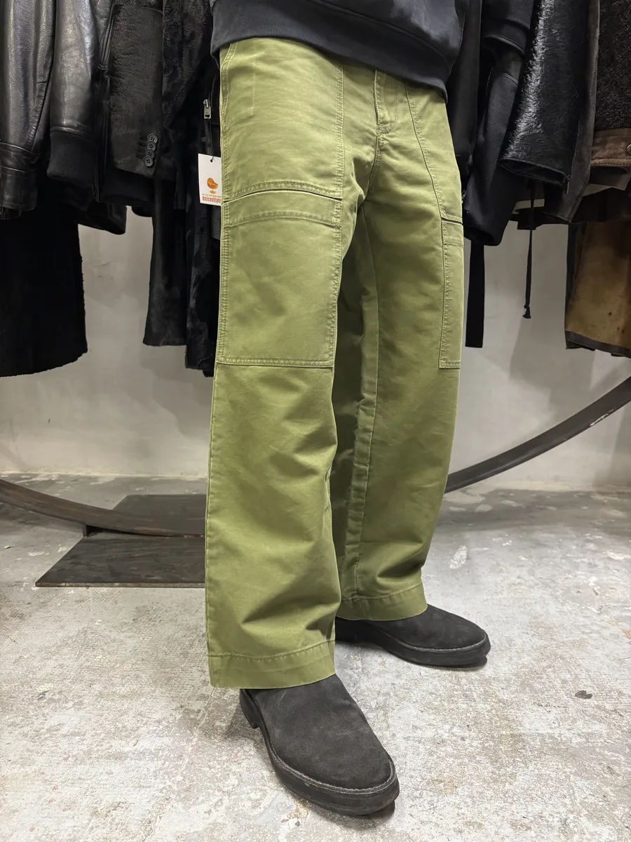 Acne Studios Green Cargo Pants