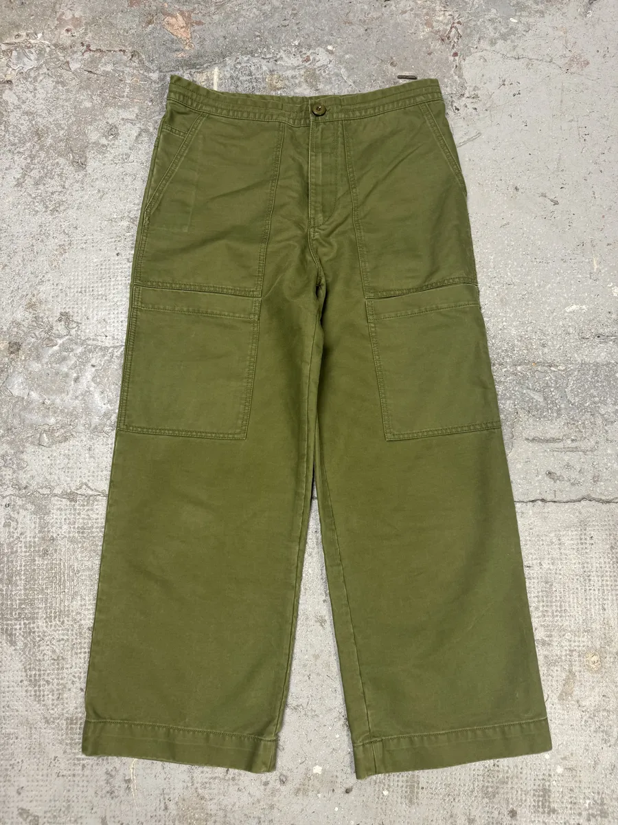 Acne Studios Green Cargo Pants - Image 10